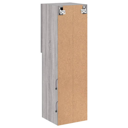 Tv-Meubels Met Led-Verlichting 30,5X30X10 Cm 2 30.5 x 30 x 102 cm Grijs sonoma