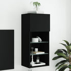 Tv-meubel wandmontage 40,5x30x90 cm zwart