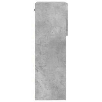 Tv-Meubel Met Led-Verlichting 40,5X30X90 Cm 1 40.5 x 30 x 90 cm Betongrijs