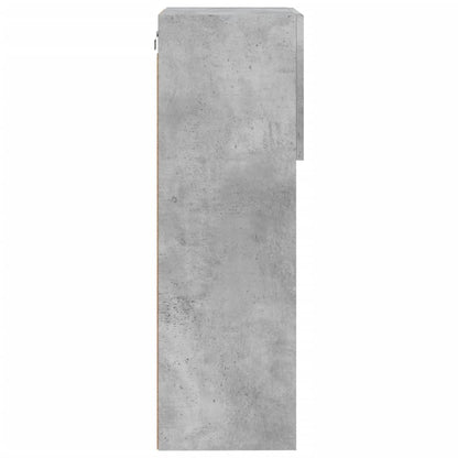 Tv-Meubels Met Led-Verlichting 40,5X30X90 Cm 2 40.5 x 30 x 90 cm Betongrijs