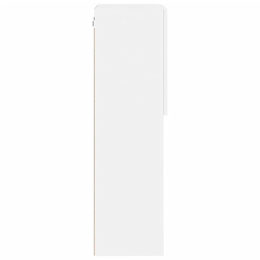 Tv-Meubel Met Led-Verlichting 40,5X30X02 Cm 1 40.5 x 30 x 102 cm Wit