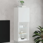 Tv-meubel 40,5x30x102 cm wit LED