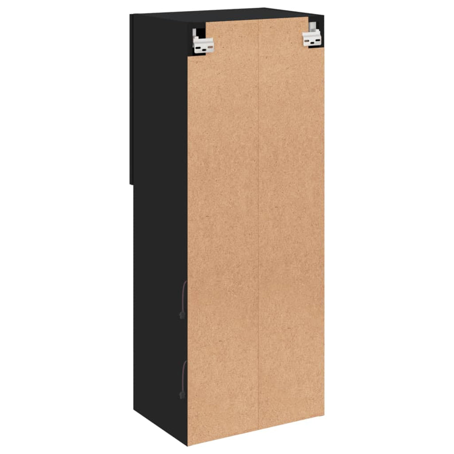 Tv-Meubel Met Led-Verlichting 40,5X30X02 Cm 1 40.5 x 30 x 102 cm Zwart
