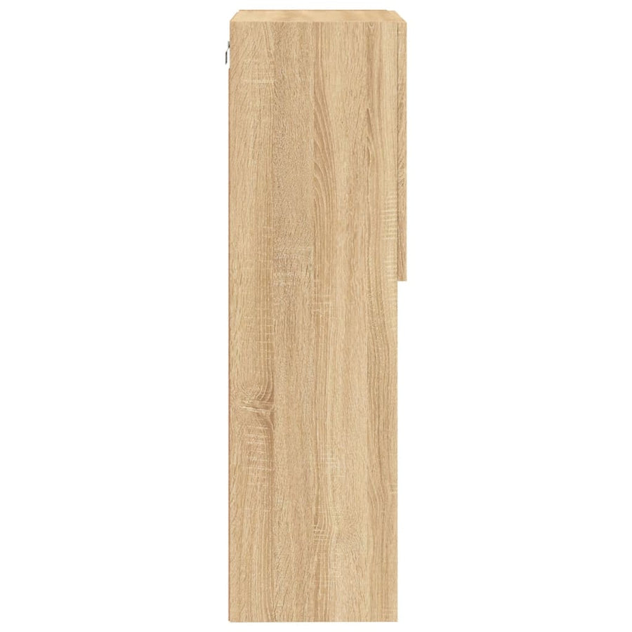 Tv-Meubel Met Led-Verlichting 40,5X30X02 Cm Kleur 1 40.5 x 30 x 102 cm Sonoma eiken
