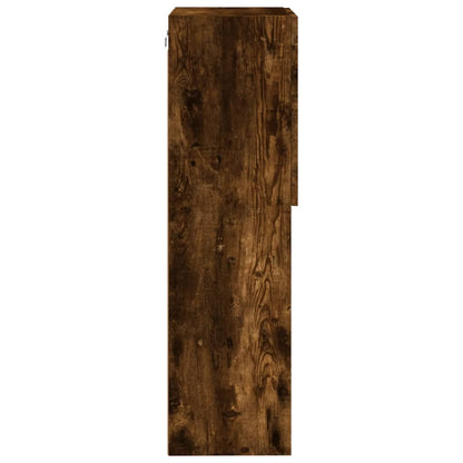 Tv-Meubel Led-Verlichting 40,5X30X02 Cm Kleurig 1 40.5 x 30 x 102 cm Gerookt eiken