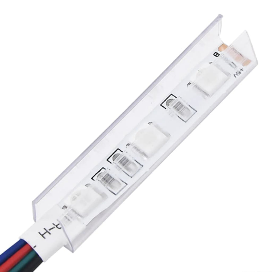 Nachtkastje Met Led's Wandgemonteerd Zwart