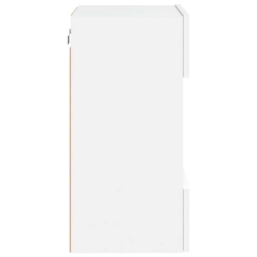 Tv-Meubel Met Led-Verlichting 40X30X60,5 Cm 1 40 x 30 x 60.5 cm Wit