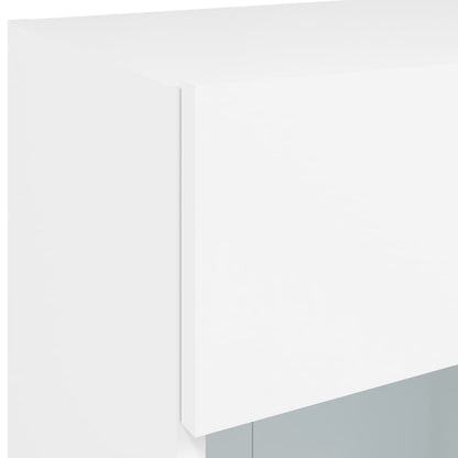 Tv-Wandmeubels Met Led-Verlichting 40X30X60,5 Cm 2 40 x 30 x 60.5 cm Wit