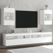 Tv-wandkast 40x30x60,5 cm wit 2 stuks