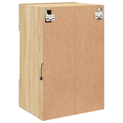 Tv-Wandmeubel Met Led-Verlichting 40X30X60,5 Cm 1 40 x 30 x 60.5 cm Sonoma eiken