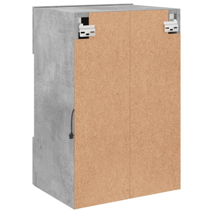 Tv-Wandmeubel Met Led-Verlichting 40X30X60,5 Cm 1 40 x 30 x 60.5 cm Betongrijs