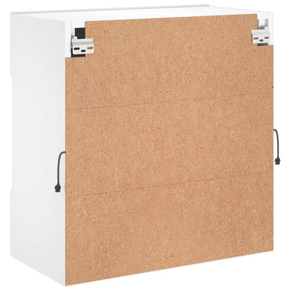 Tv-Meubel Met Led-Verlichting 58,5X30X60,5 Cm 1 58.5 x 30 x 60.5 cm Wit