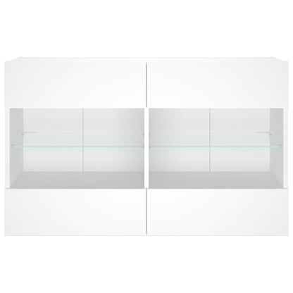 Tv-Wandmeubel Met Led-Verlichting 98,5X30X60,5 Cm 1