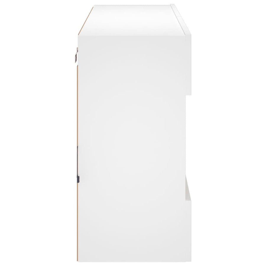 Tv-Wandmeubel Met Led-Verlichting 98,5X30X60,5 Cm 1