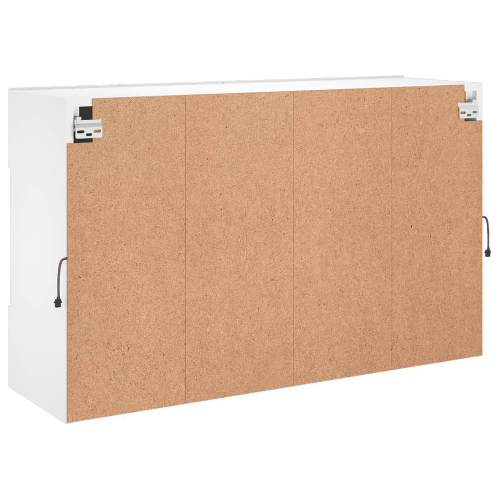 Tv-Wandmeubel Met Led-Verlichting 98,5X30X60,5 Cm 1