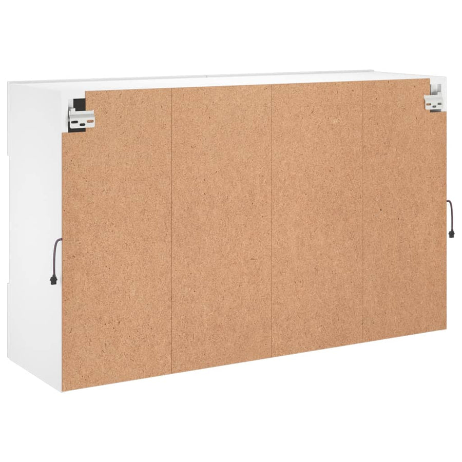 Tv-Wandmeubel Met Led-Verlichting 98,5X30X60,5 Cm 1