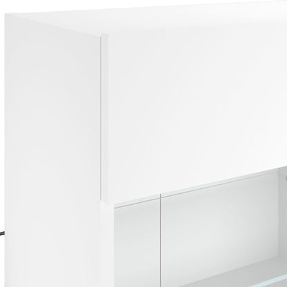 Tv-Wandmeubel Met Led-Verlichting 98,5X30X60,5 Cm 1