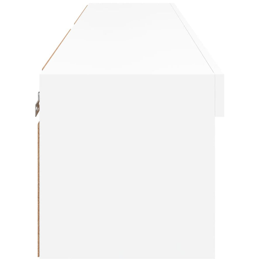 Tv-Meubels Met Led-Verlichting 2 St 60X30X30 Cm Wit