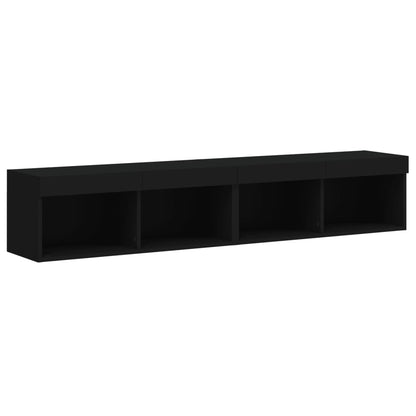 Tv-Meubels Met Led-Verlichting 80X30X30 Cm 2