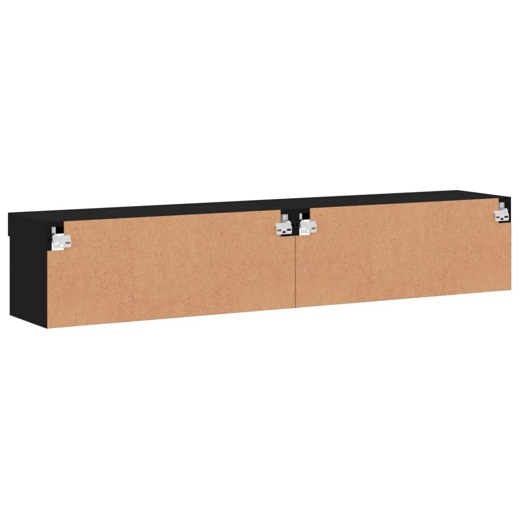 Tv-Meubels Met Led-Verlichting 80X30X30 Cm 2