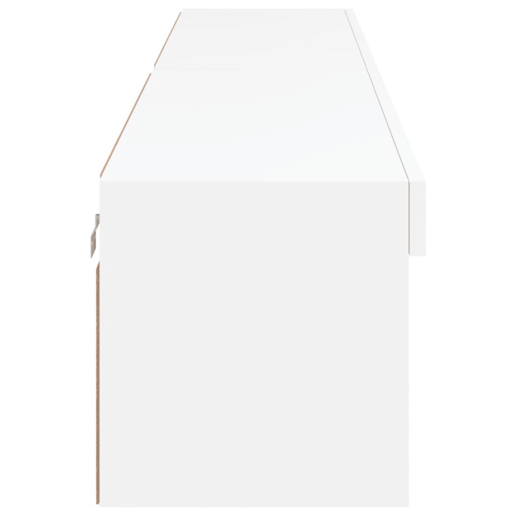 Tv-Meubels Met Led-Verlichting 100X30X30 Cm 2 100 cm Wit