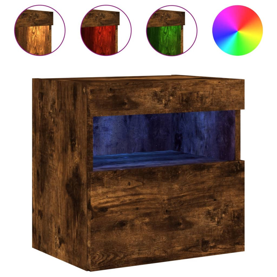 Tv-Wandmeubels Met Led 40X30X Kleurig 2