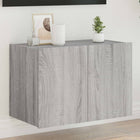 Tv-wandmeubel 60x35x41 cm grijs sonoma LED
