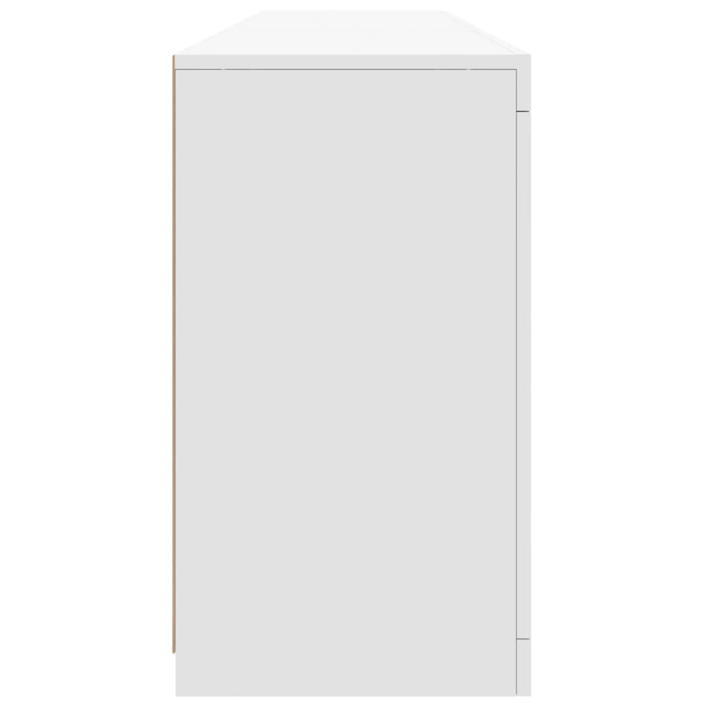 Dressoir Met Led-Verlichting 62X37X67 Cm Wit