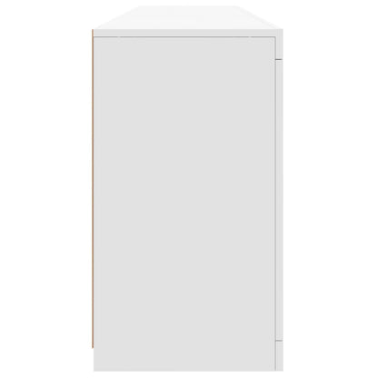 Dressoir Met Led-Verlichting 62X37X67 Cm Wit