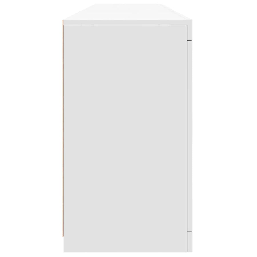 Dressoir Met Led-Verlichting 62X37X67 Cm Wit