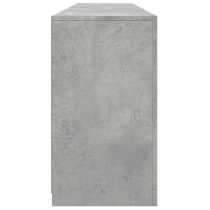 Dressoir Met Led-Verlichting 62X37X67 Cm Betongrijs