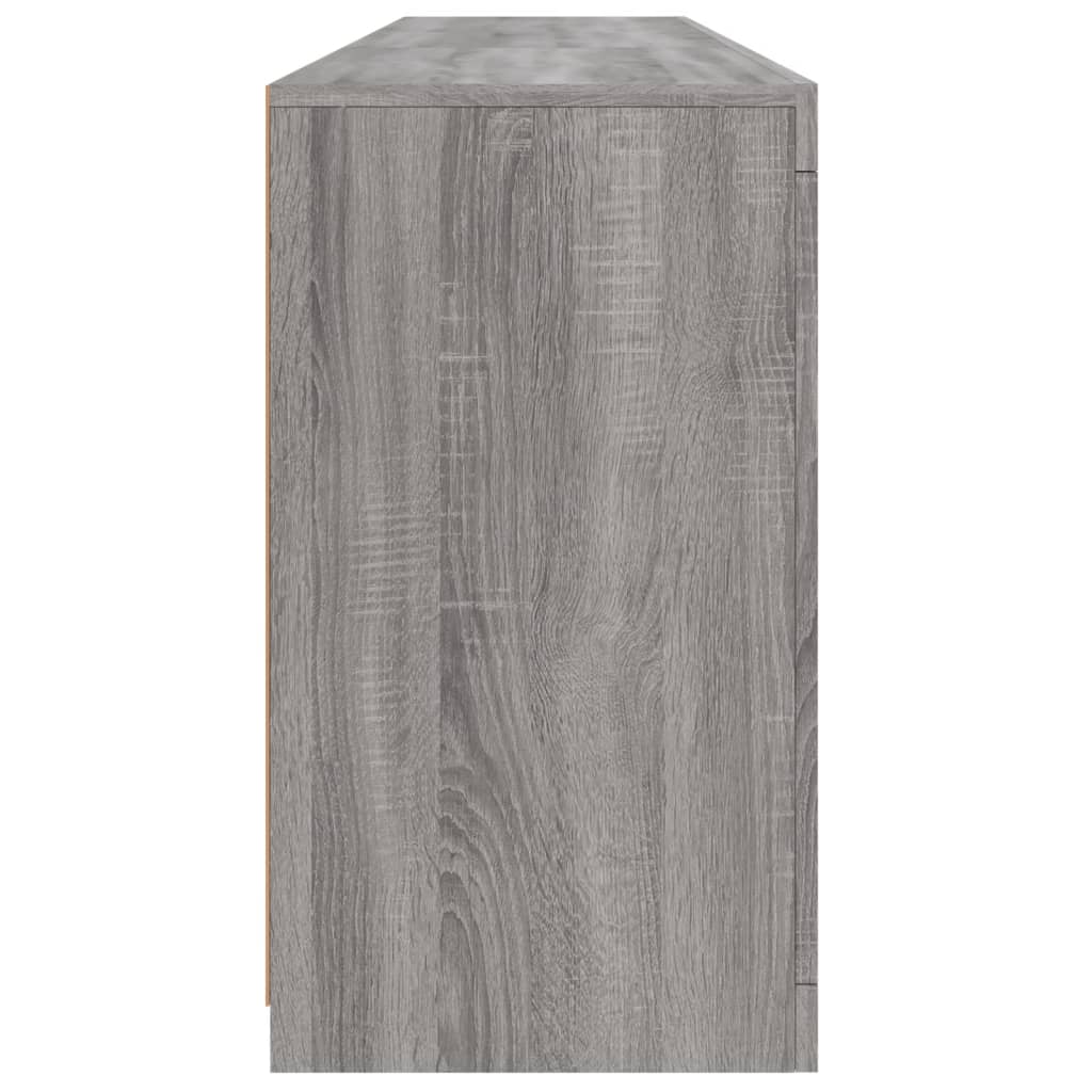 Dressoir Met Led-Verlichting 62X37X67 Cm Grijs sonoma