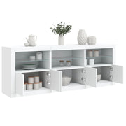 Dressoir 181,5x37x67 cm wit