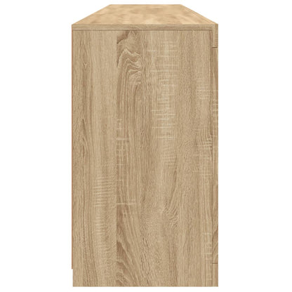 Dressoir Met Led-Verlichting 8,5X37X67 Cm Kleurig Sonoma eiken