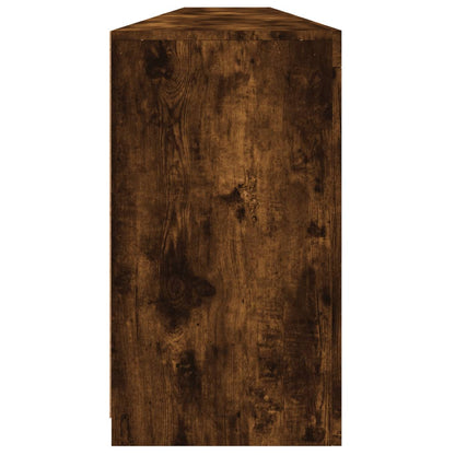 Dressoir Met Led-Verlichting 283,5X37X67 Cm Kleur Gerookt eiken