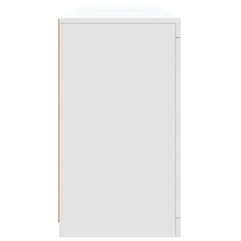 Dressoir Met Led-Verlichting 62X37X67 Cm Wit
