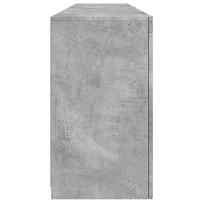 Dressoir Met Led-Verlichting 64X37X67 Cm Betongrijs