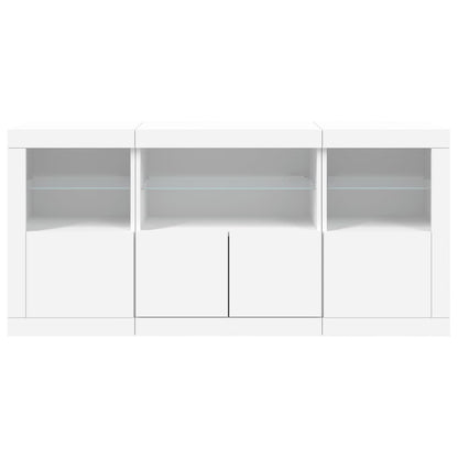 Dressoir Met Led-Verlichting 42,5X37X67 Cm Wit