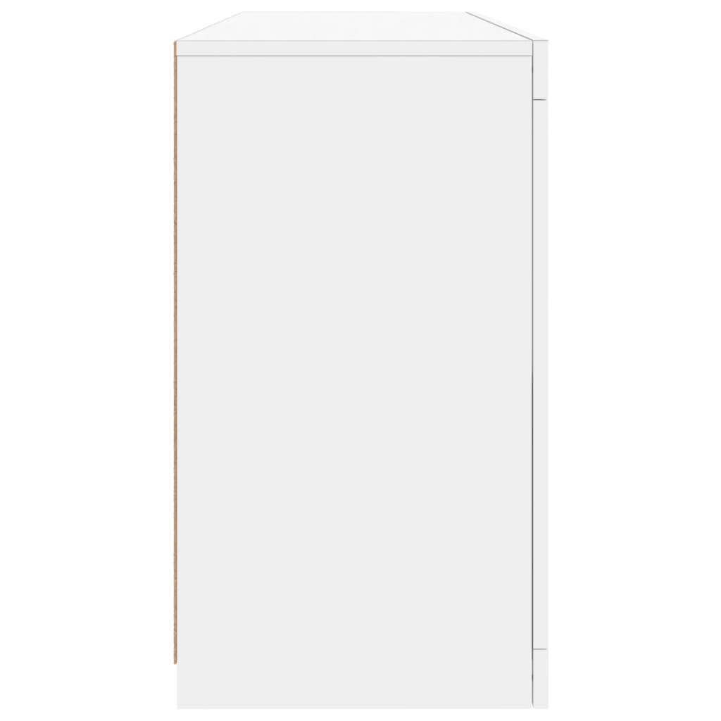 Dressoir Met Led-Verlichting 42,5X37X67 Cm Wit