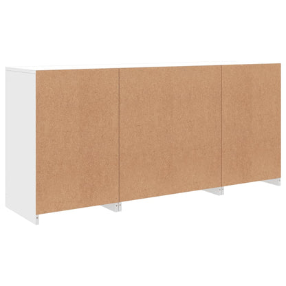 Dressoir Met Led-Verlichting 42,5X37X67 Cm Wit