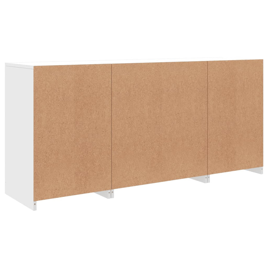 Dressoir Met Led-Verlichting 42,5X37X67 Cm Wit