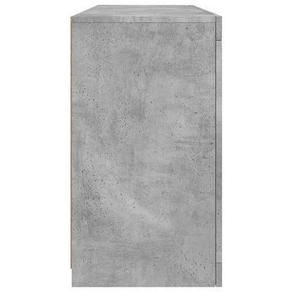 Dressoir Met Led-Verlichting 42,5X37X67 Cm Betongrijs