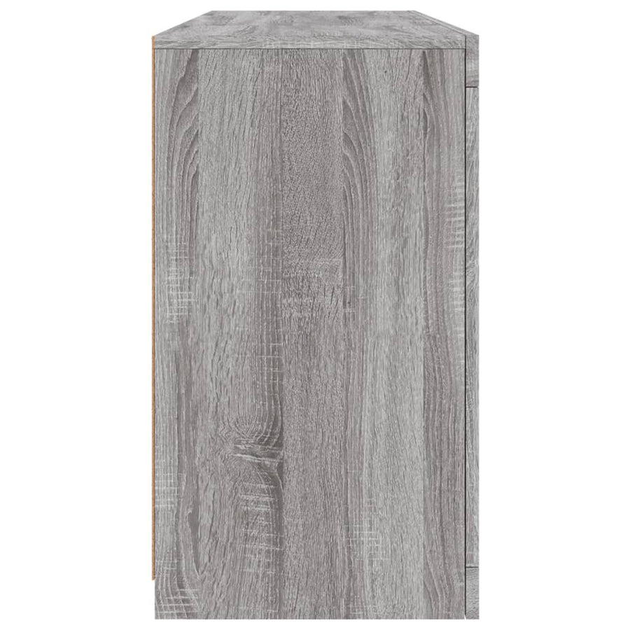 Dressoir Met Led-Verlichting 42,5X37X67 Cm Grijs sonoma