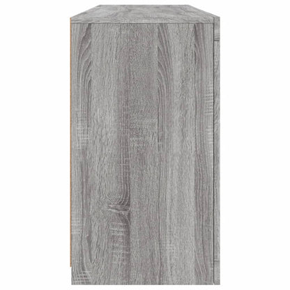 Dressoir Met Led-Verlichting 63X37X67 Cm Eiken Grijs sonoma