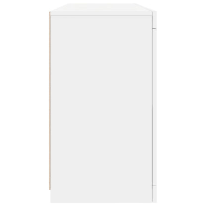 Dressoir Met Led-Verlichting 42,5X37X67 Cm Wit