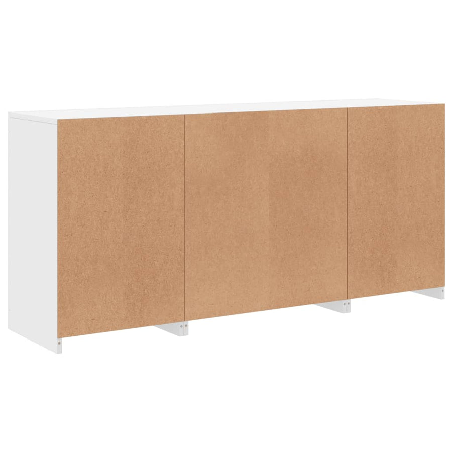 Dressoir Met Led-Verlichting 42,5X37X67 Cm Wit