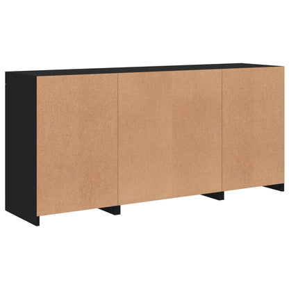 Dressoir Met Led-Verlichting 42,5X37X67 Cm Zwart