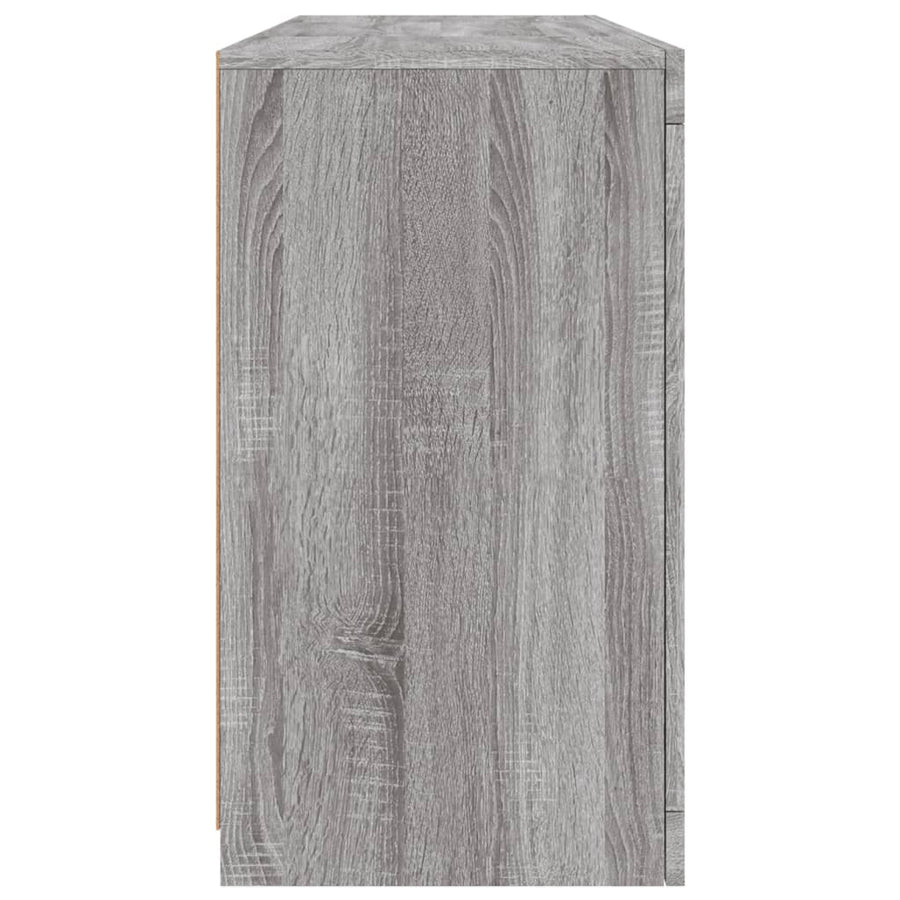 Dressoir Met Led-Verlichting 42,5X37X67 Cm Grijs sonoma