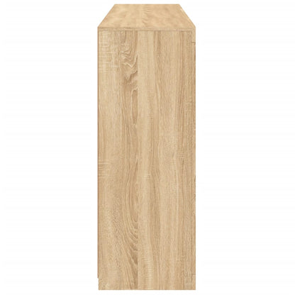 Dressoirs Met Led-Verlichting Bewerkt Hout Sonoma eiken