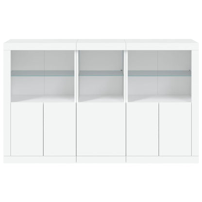 Dressoir Met Led-Verlichting 62X37X00 Cm Wit